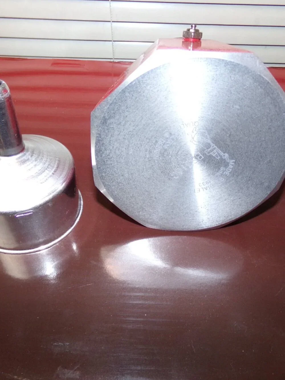 BIALETTI Rainbow (Red) 6 cup Express Maker New - Picture 11 of 11